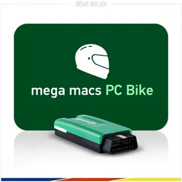Hella Gutmann Motorrad Tester / Diagnosegerät mega macs PC BIKE